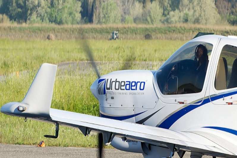 La scuola di volo Urbe Aero ha attrezzatura all'avanguardia