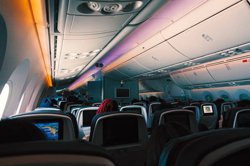Le norme per passeggeri sulla sicurezza Covid in aereo